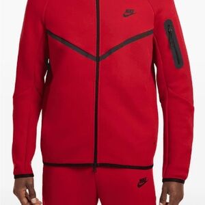 Nike Men's Red Jacket & Joggers